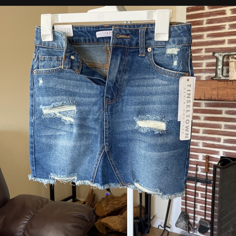 Junior Jean Skirt